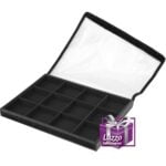 BGT12-preta-bandeja-com-capa-mostruario-para-joias-reparticoes-anel-corrente-pulseira-espacos-quadriculada-para-brinco-lazzo-embalagens-003