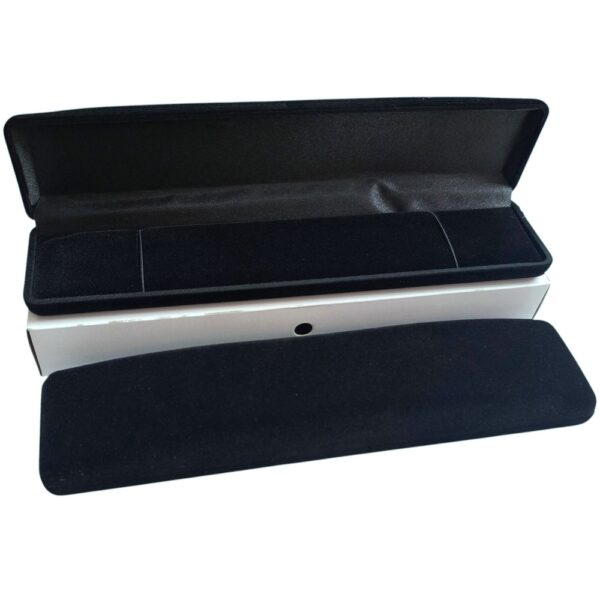 10 Estojo de Veludo Preto Pulseira (10031)