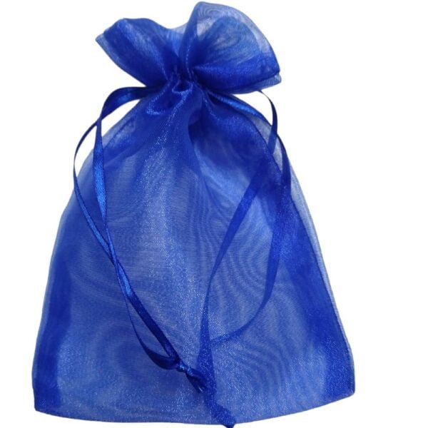 Sacos de Organza 16x21cm Azul Royal