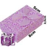 Caixinha Porta Joias  Papelao Lilas