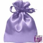 10 Sacos De Cetim 14X18Cm Lilas