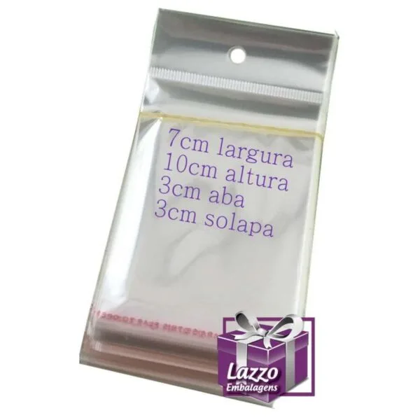 solapa com furo- 7×10 cm