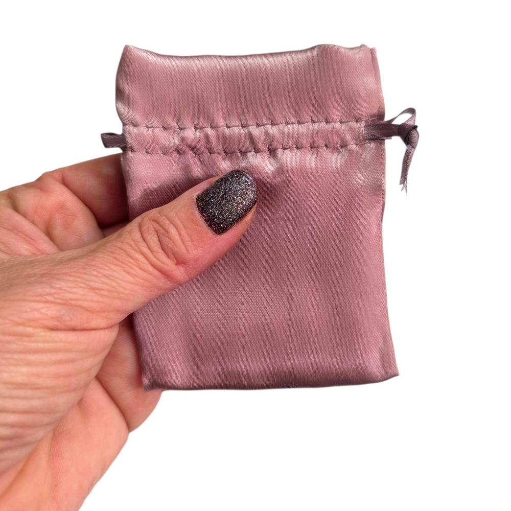 10 Sacos de Cetim 06X08cm Indian Rose Lazzo Embalagens para Joias-001