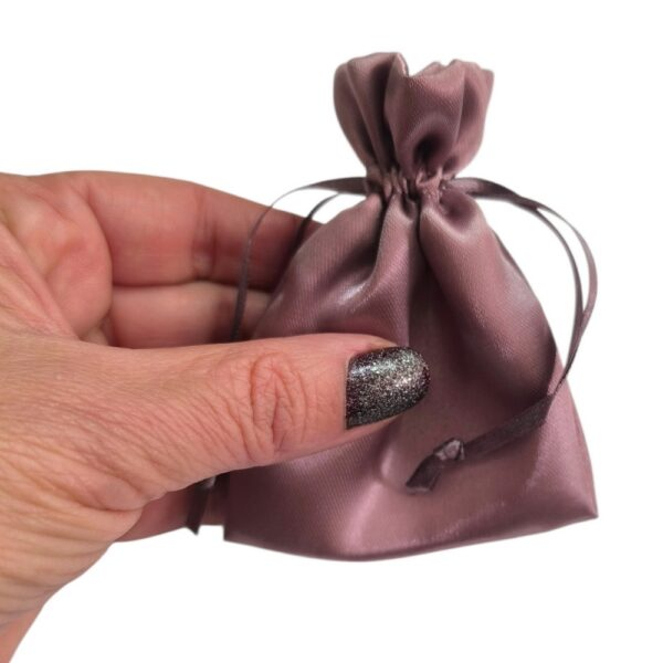 10 Sacos de Cetim 06X08cm Indian Rose Lazzo Embalagens para Joias-002