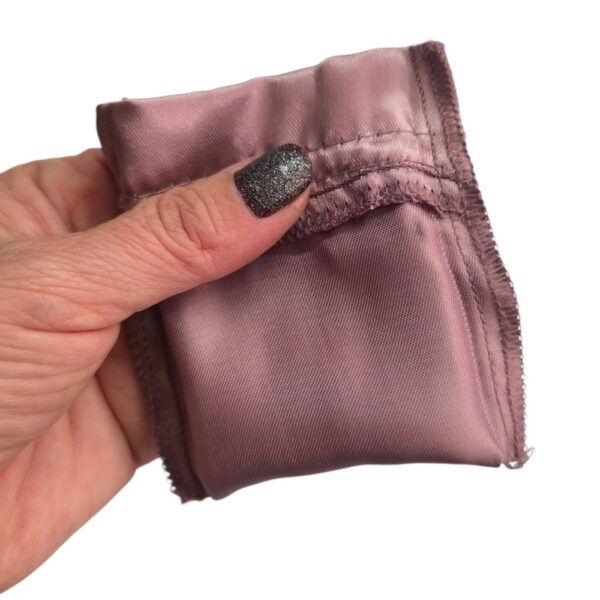 10 Sacos de Cetim 06X08cm Indian Rose Lazzo Embalagens para Joias