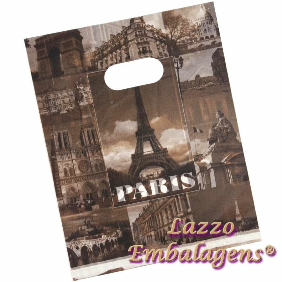 100 sacolas Paris Vintage