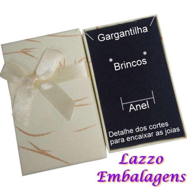 06 Caixinhas 5x8cm para Brinco Marfim_para_brinco_Lazzo_embalagens_joias-002