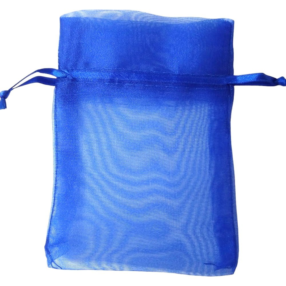 Sacos De Organza 8X10Cm Azul Royal.51