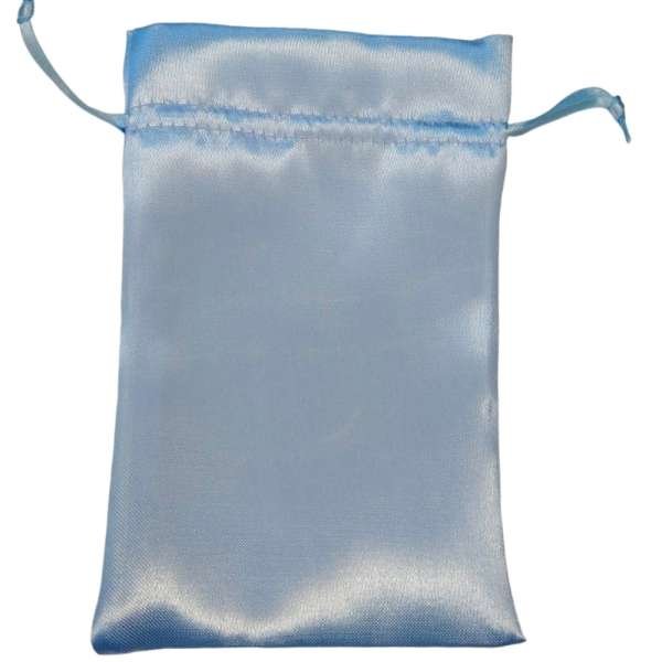 Saquinho de Cetim azul claro 10x15cm atacado lazzo embalagens.23