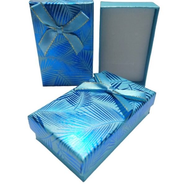 Caixas para Conjunto 5x8cm Folhas Azul.46 (1)