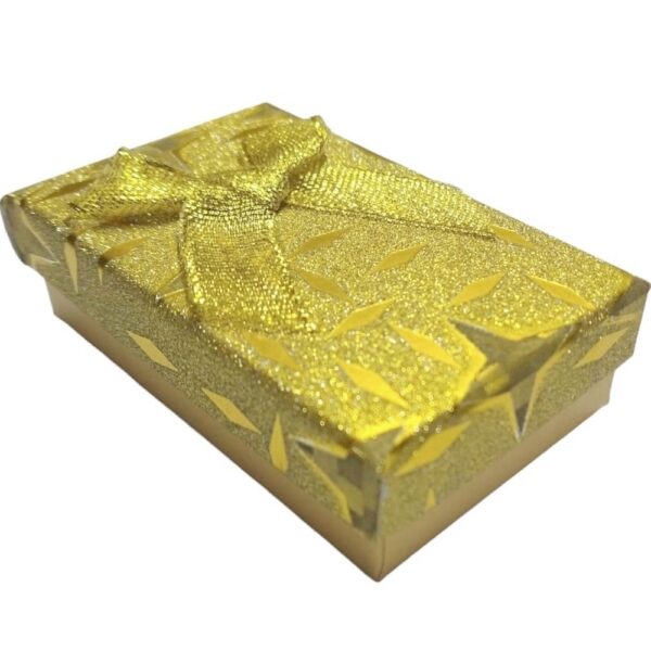 caixa para conjunto gliter dourada 5x8cm estrela 470176.37 (1)
