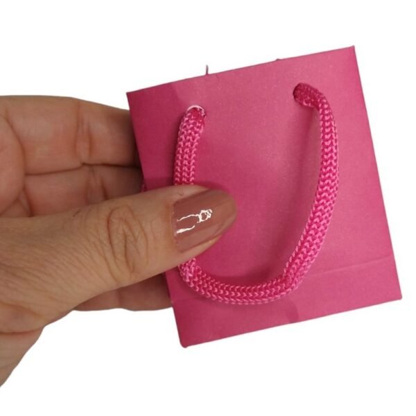 10 Sacolinhas de Papel 7x6cm Pink.35 (2)