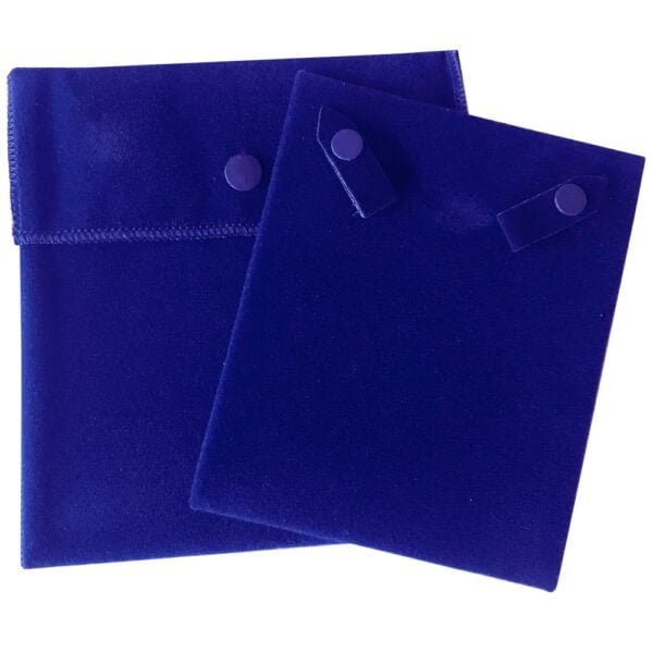 Envelope Veludo Medio Royal para Colar