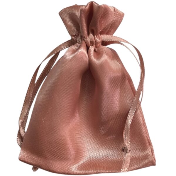 100 Sacos de Cetim 06X08cm Rose Gold-002