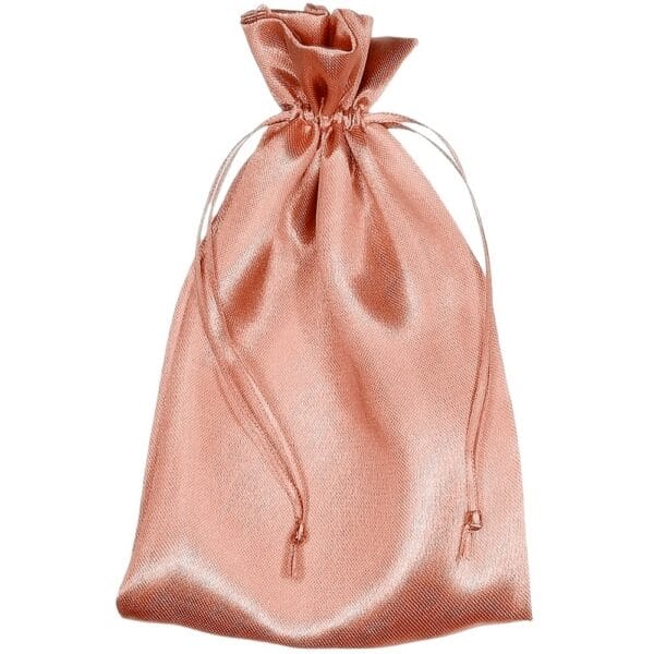 10 Sacos de Cetim 25x35cm Rose Gold 