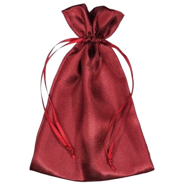 10 Sacos de Cetim 25x35cm Vinho