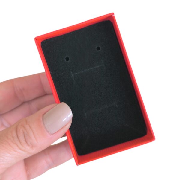 06 Caixas para Conjunto 5x8cm Vermelha 10010-007