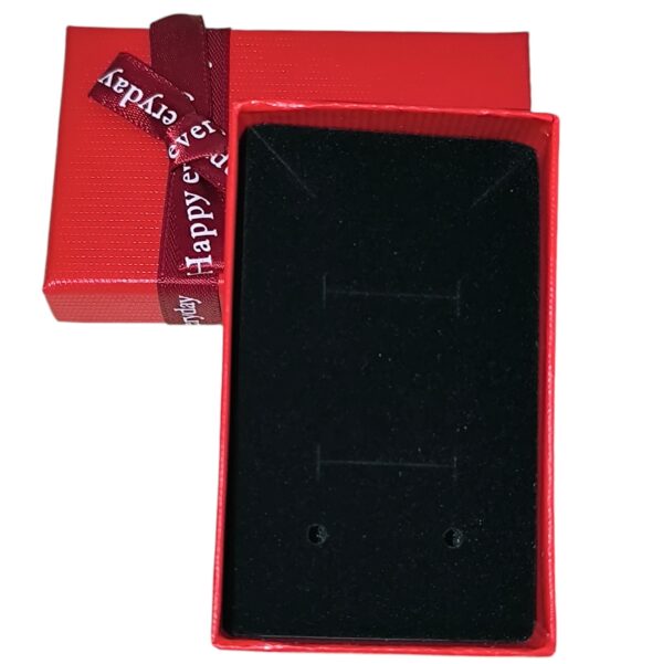 06 Caixas para Conjunto 5x8cm Vermelha 10010-008