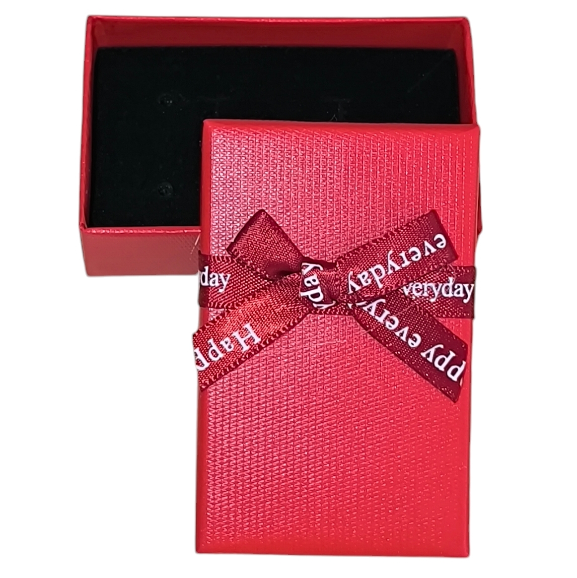 Lazzo Embalagens 06 Caixas Para Conjunto 5X8Cm Vermelha 10010-009