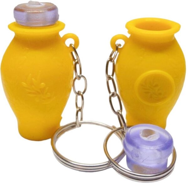 50 Chaveiros Botija Amarela Para Azeite.27