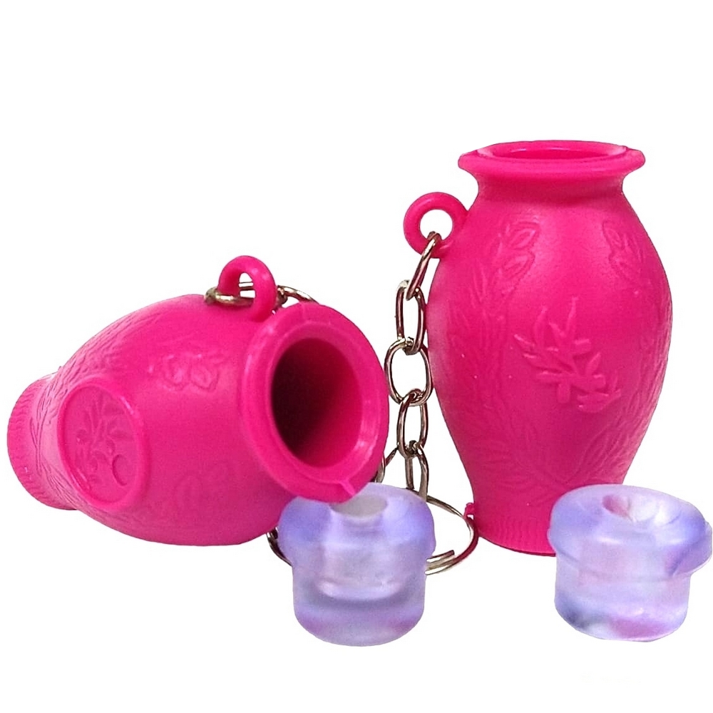 50 Chaveiros Botija Pink Para Azeite.18