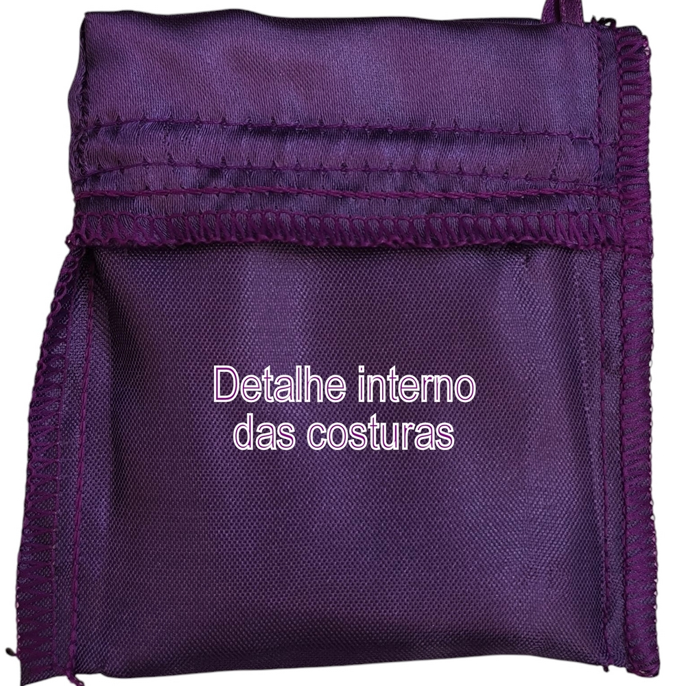 10 Sacos em Cetim 20X30cm Roxo 