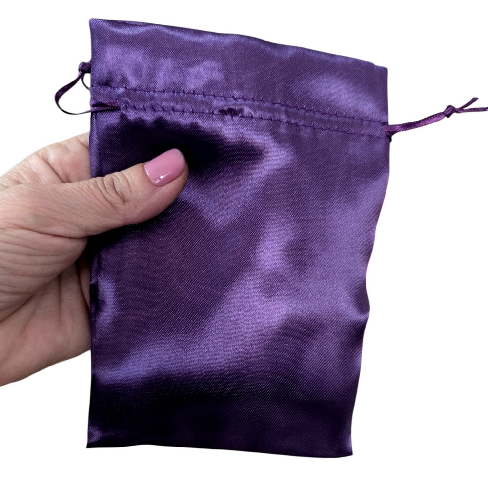 10 Sacos de Cetim 10x15cm Roxo Lazzo Embalagens Imagens com direitos autorais-001