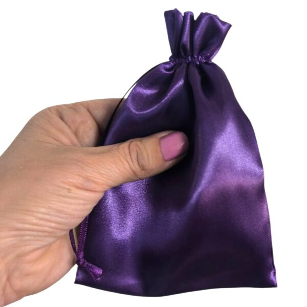 10 Sacos de Cetim 10x15cm Roxo Lazzo Embalagens Imagens com direitos autorais-003