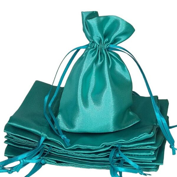 10 Sacos em Cetim 30x40cm Tiffany para Bolsas e Sapatos .57