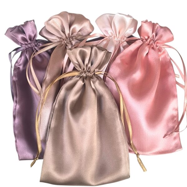 10 Sacos em Cetim 20X35cm Sortidos